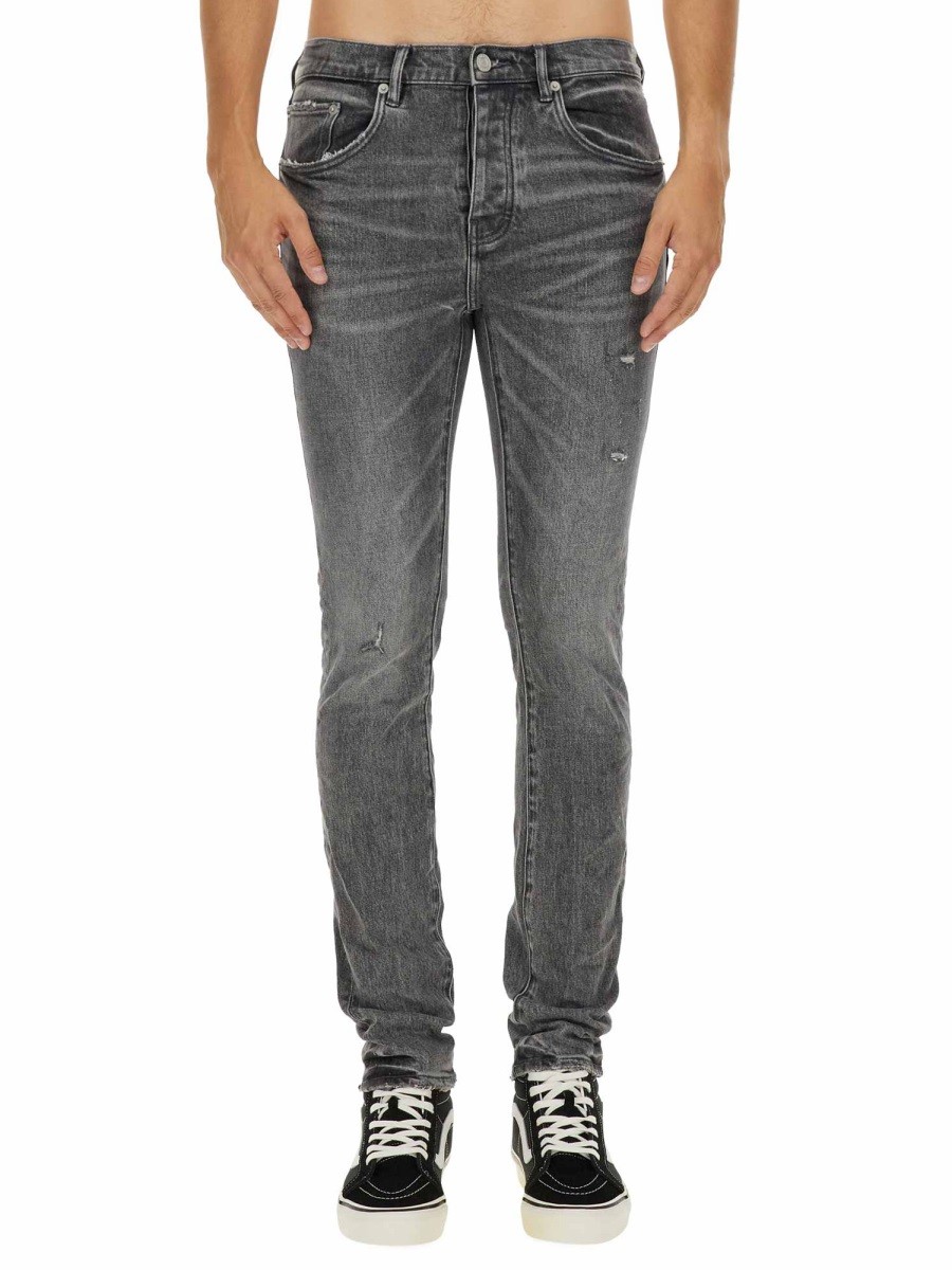 PURPLE BRAND "VINTAGE ABRASIONS" JEANS