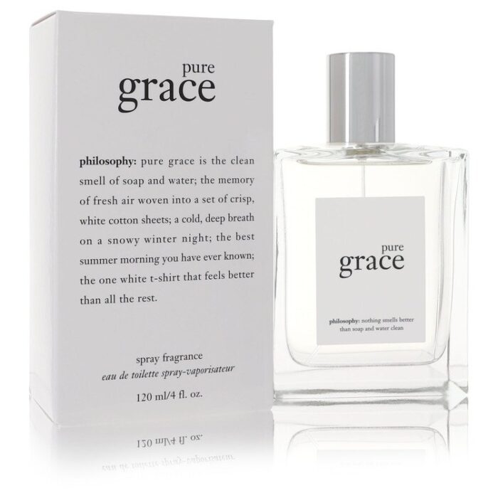 Pure Grace By Philosophy - Eau De Toilette Spray 4 Oz - Image 1
