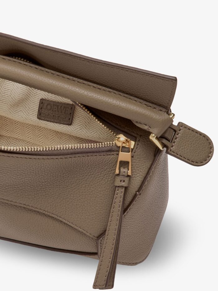 LOEWE Puzzle Edge Mini Leather Handbag