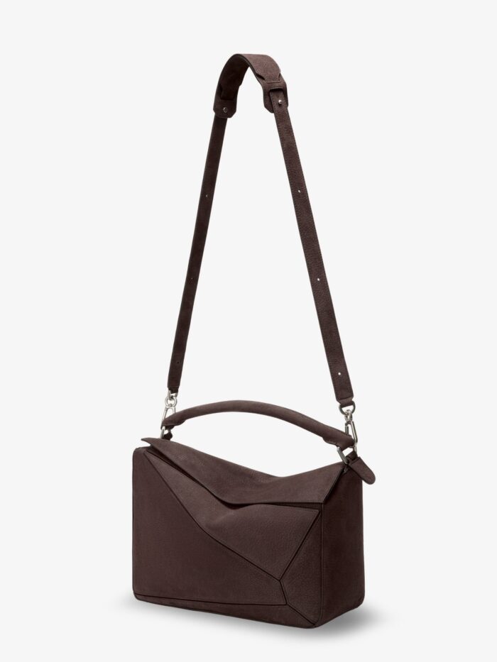 LOEWE Puzzle Large Nubuck Bag