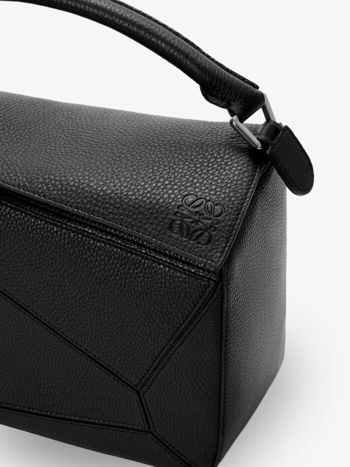 LOEWE Puzzle Large Textured Leather Handbag