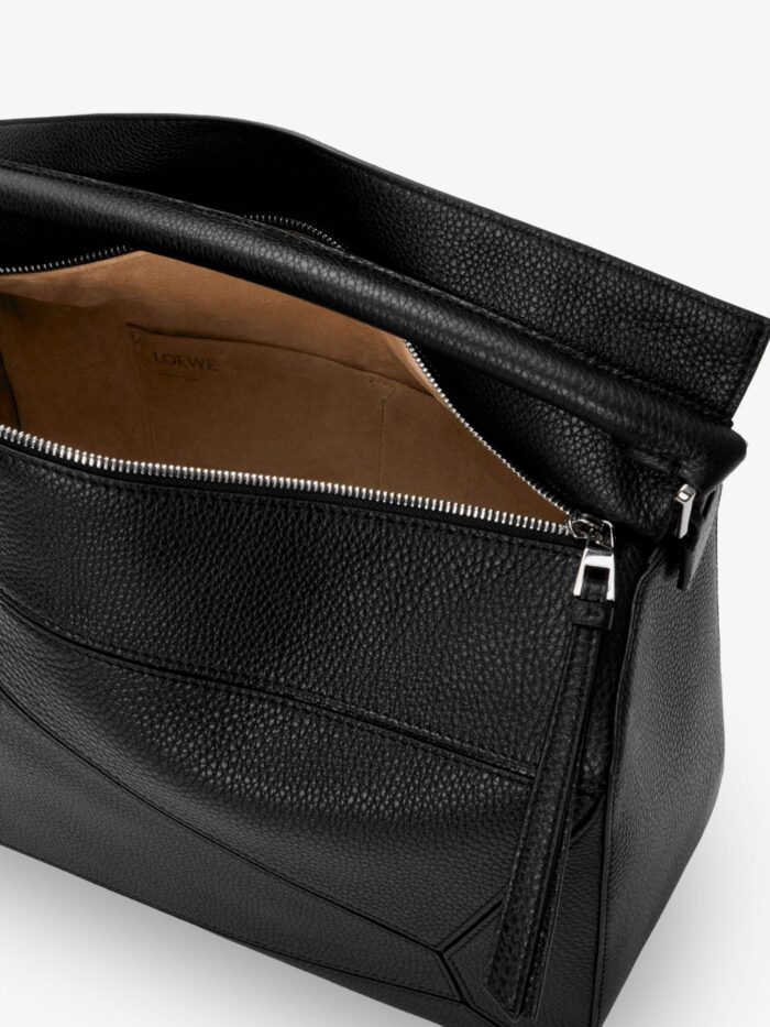 LOEWE Puzzle Large Textured Leather Handbag