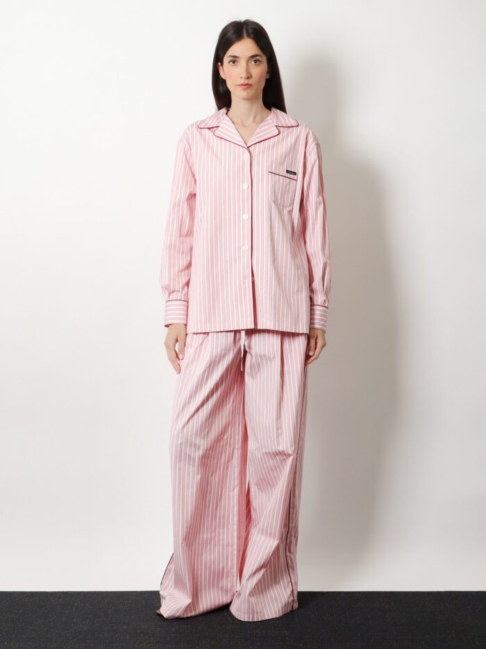 Dolce & Gabbana Pyjamas Cotton And Silk Trousers