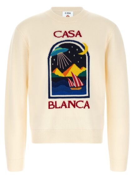 CASABLANCA 'Pyramid Abduction' Sweater