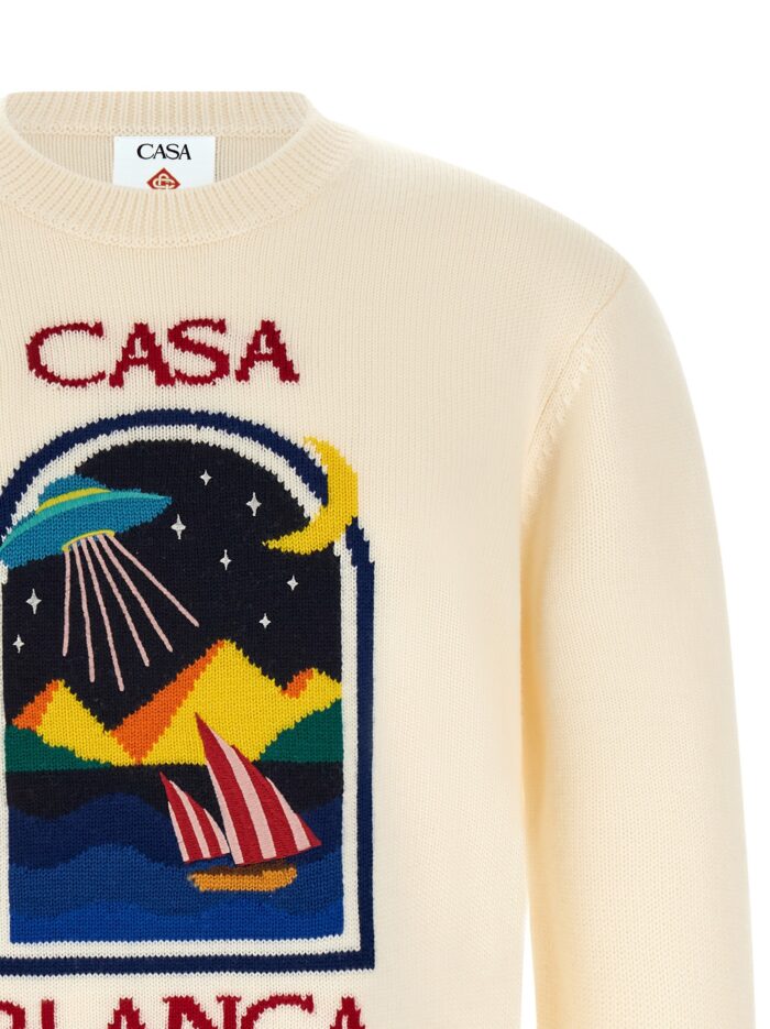 CASABLANCA 'Pyramid Abduction' Sweater