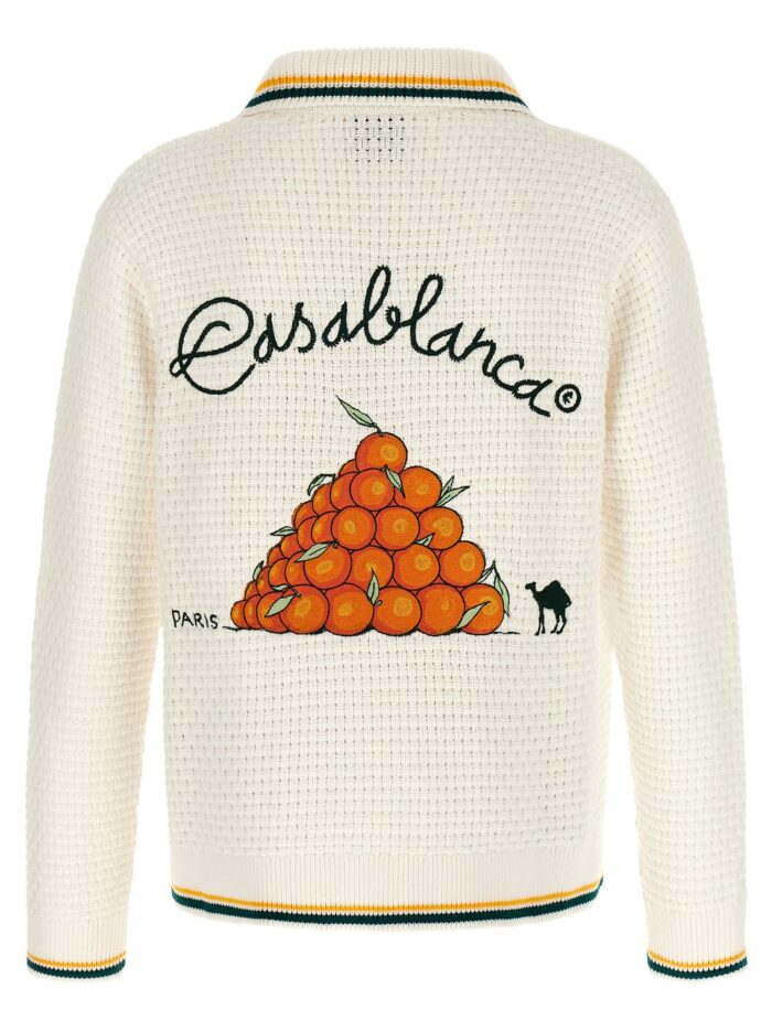 CASABLANCA 'Pyramide D'Oranges' Cardigan
