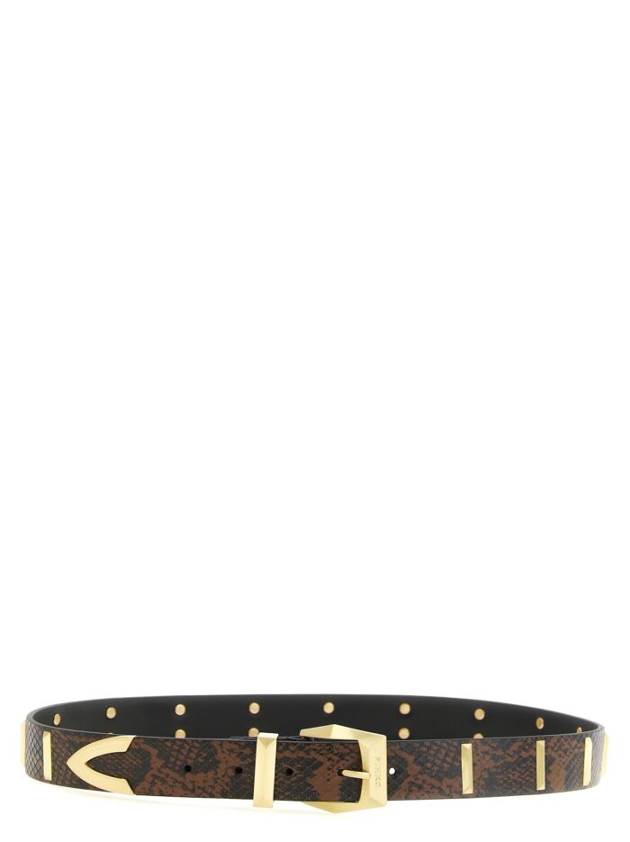 pinko python print belt Pinko Python Print Belt