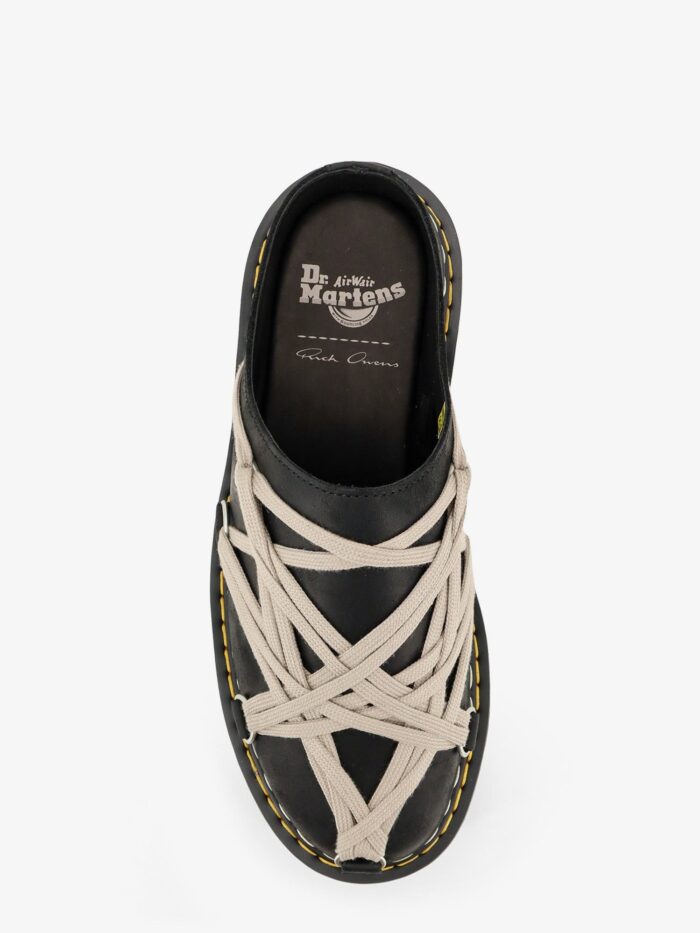 DR. MARTENS X RICK OWENS Quad Megalace® Leather Mule