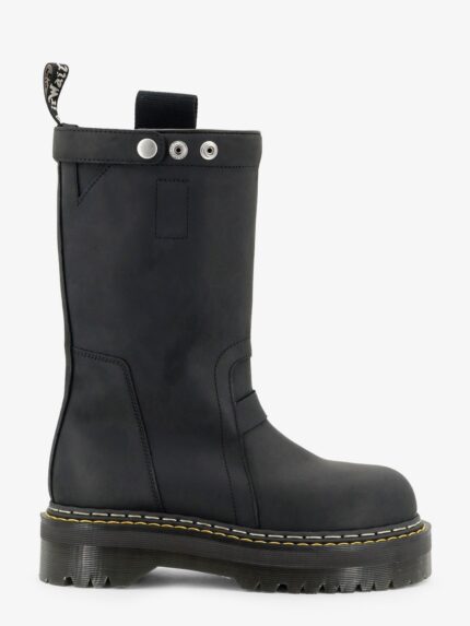 DR. MARTENS X RICK OWENS Quad Pull On Leather Boots