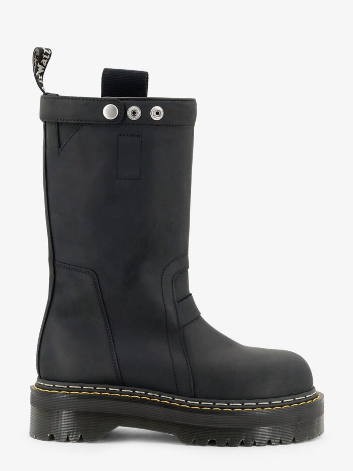 DR. MARTENS X RICK OWENS Quad Pull On Leather Boots