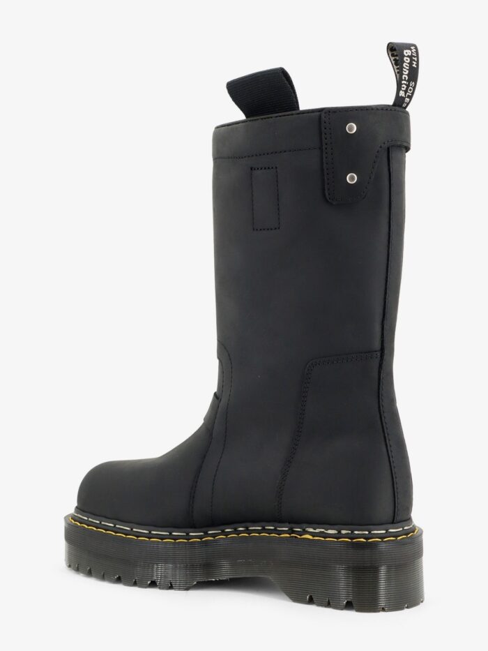 DR. MARTENS X RICK OWENS Quad Pull On Leather Boots
