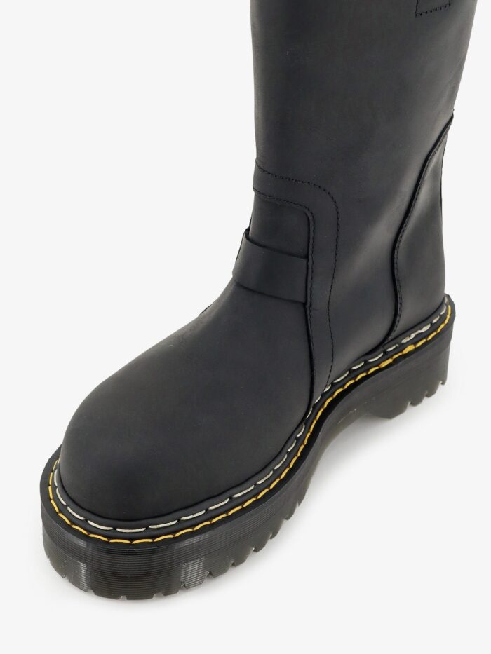 DR. MARTENS X RICK OWENS Quad Pull On Leather Boots