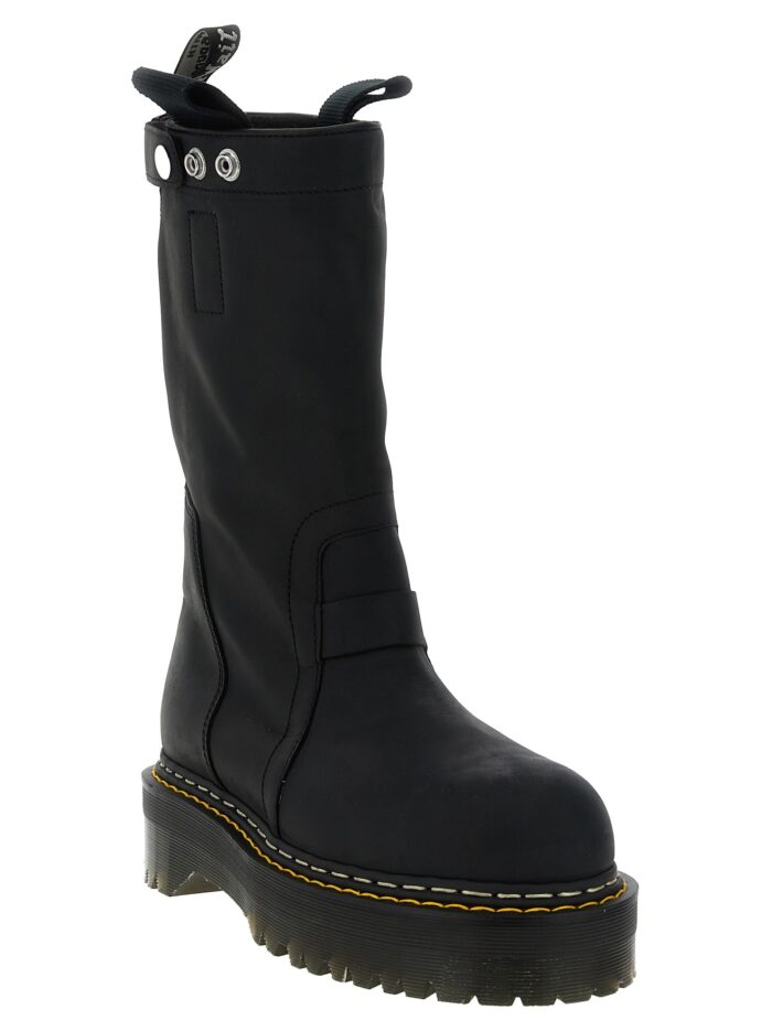 RICK OWENS 'Quad Sole Pull On' Dr.Martens X RickOwens Boots