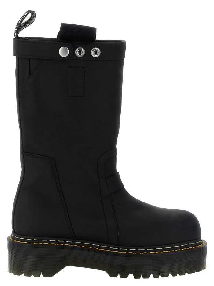 RICK OWENS 'Quad Sole Pull On' Dr.Martens X RickOwens Boots