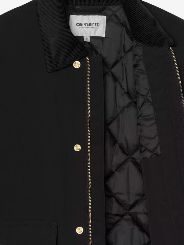 Carhartt Wip Quentin Nylon Jacket With Embroidered Logo On The Front