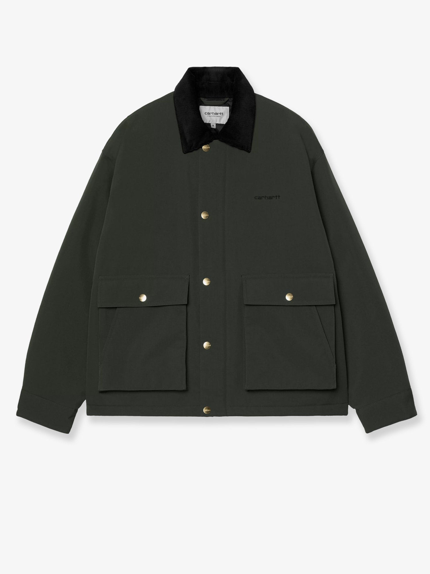Carhartt Wip Quentin Nylon Jacket With Embroidered Logo On The Front