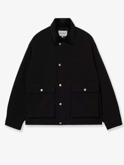 Carhartt Wip Quentin Nylon Jacket With Embroidered Logo On The Front