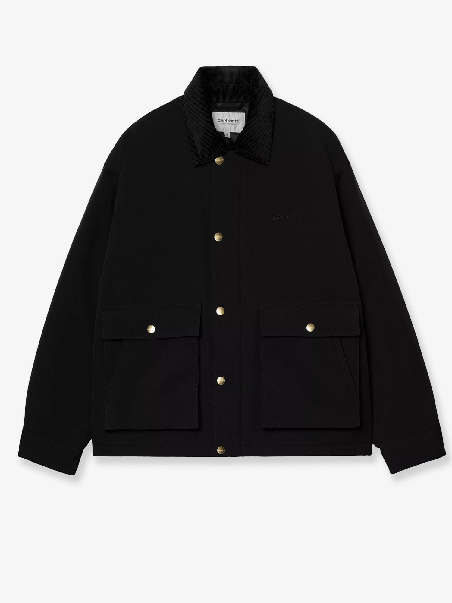 Carhartt Wip Quentin Nylon Jacket With Embroidered Logo On The Front