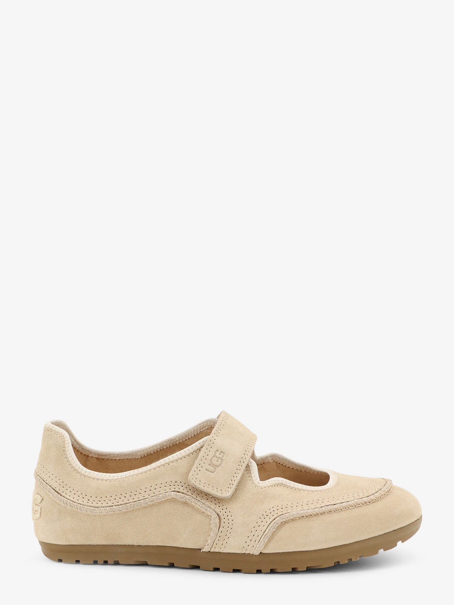 Ugg Quill Mary Suede Sneakers With Engraved Logo On The Side