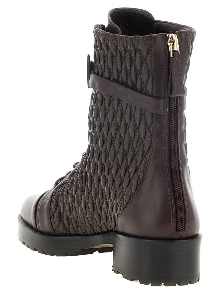 ALEXANDRE BIRMAN 'Quilted Clarita Combat' Ankle Boots