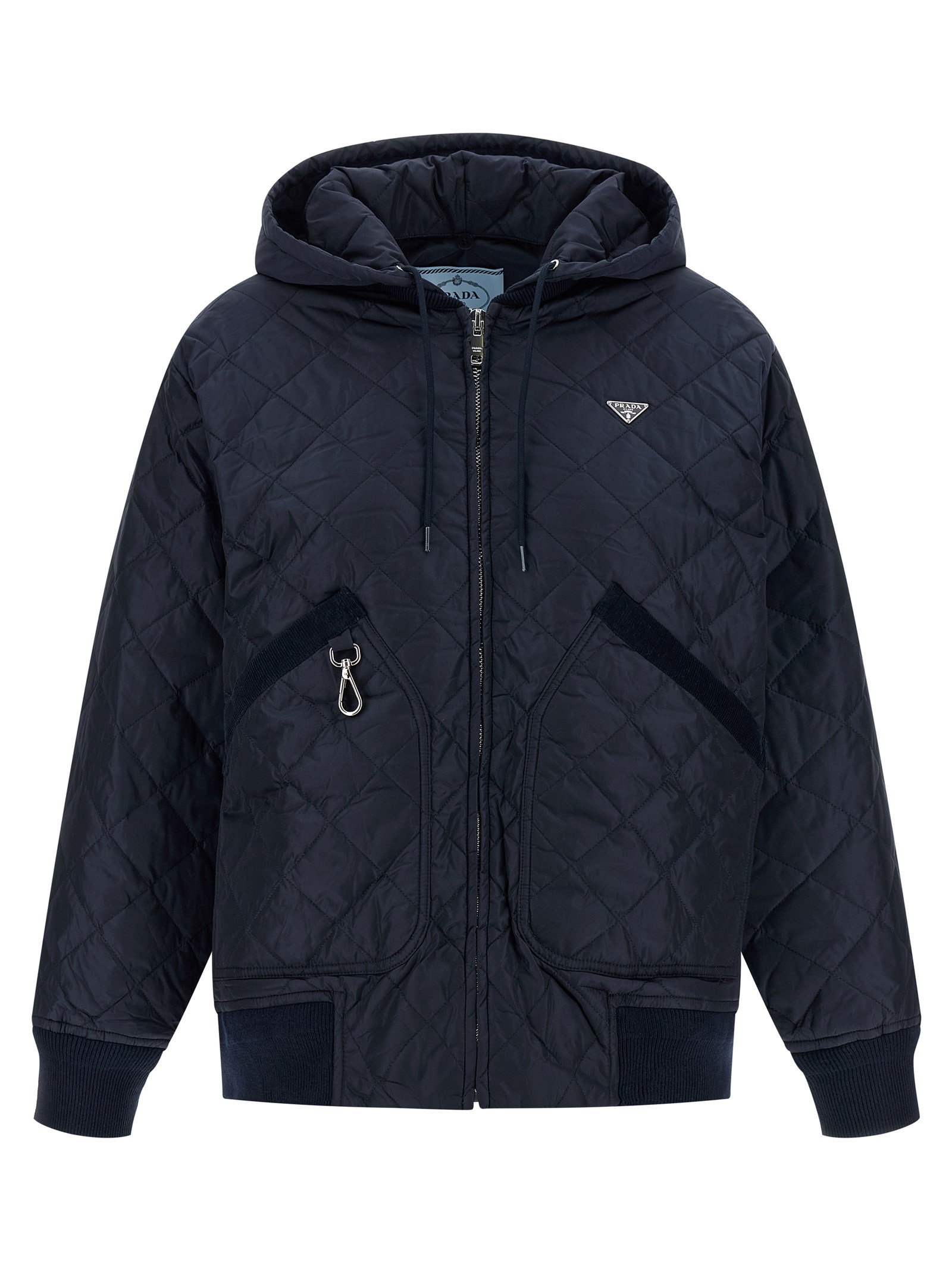 PRADA Quilted Hooded Jacket