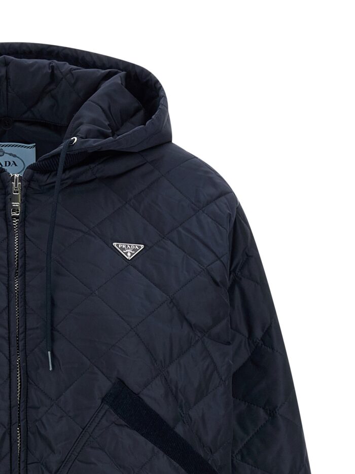 PRADA Quilted Hooded Jacket
