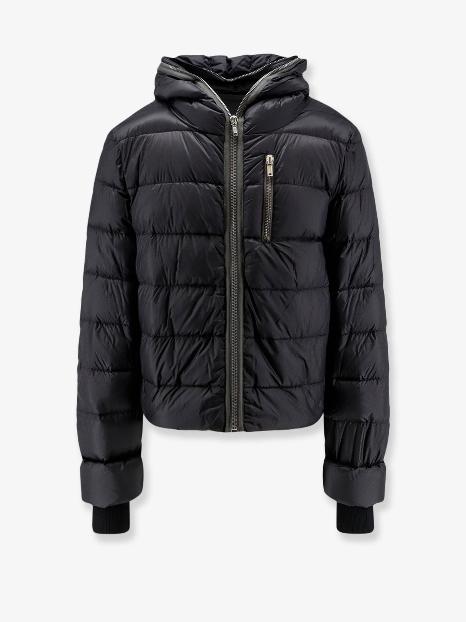 RICK OWENS Quilted Nylon Down Jacket