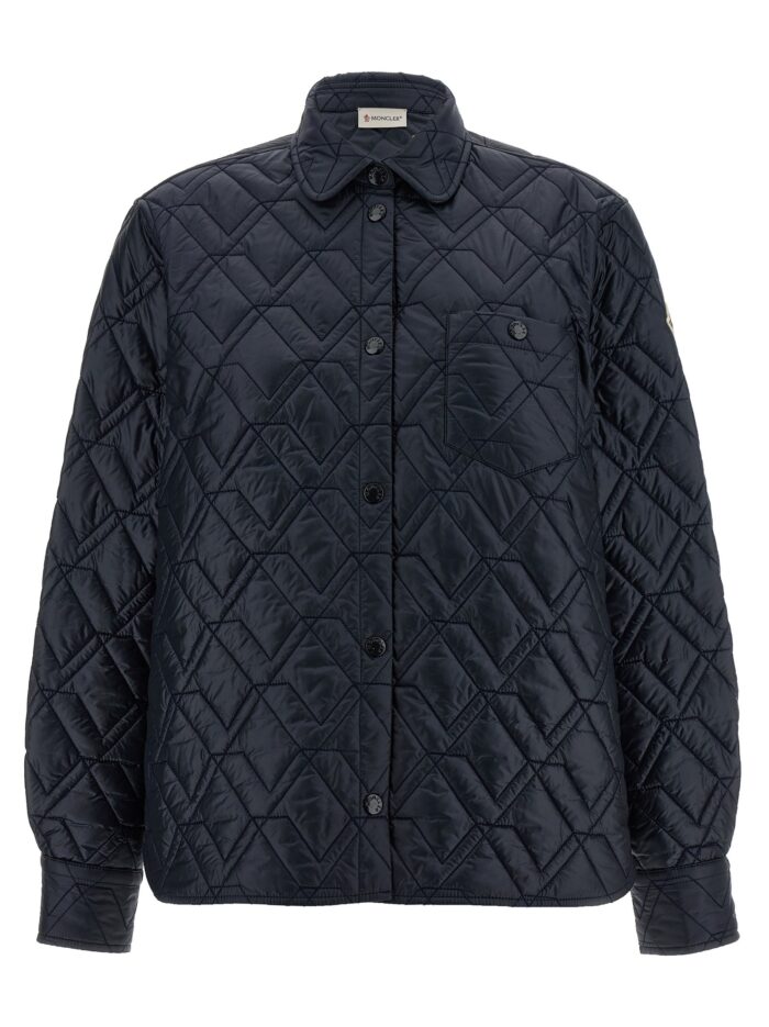 moncler quilted overshirt Moncler Quilted Overshirt