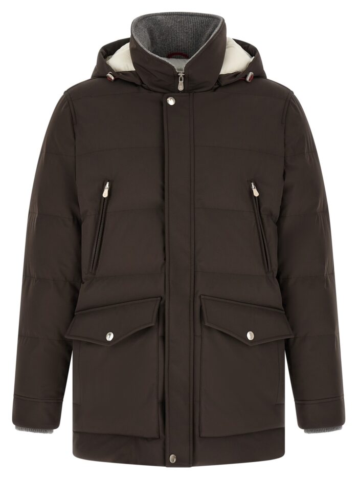 brunello cucinelli quilted parka Brunello Cucinelli Quilted Parka