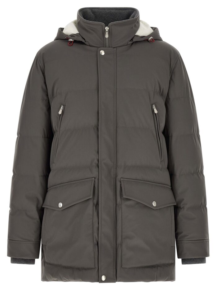 brunello cucinelli quilted parka Brunello Cucinelli Quilted Parka