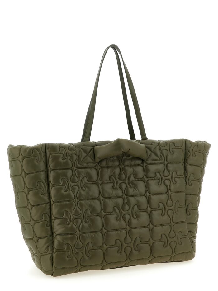 GANNI 'Quilted Re-Tech XXL Tote' Shopping Bag