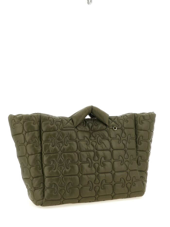 GANNI 'Quilted Re-Tech XXL Tote' Shopping Bag