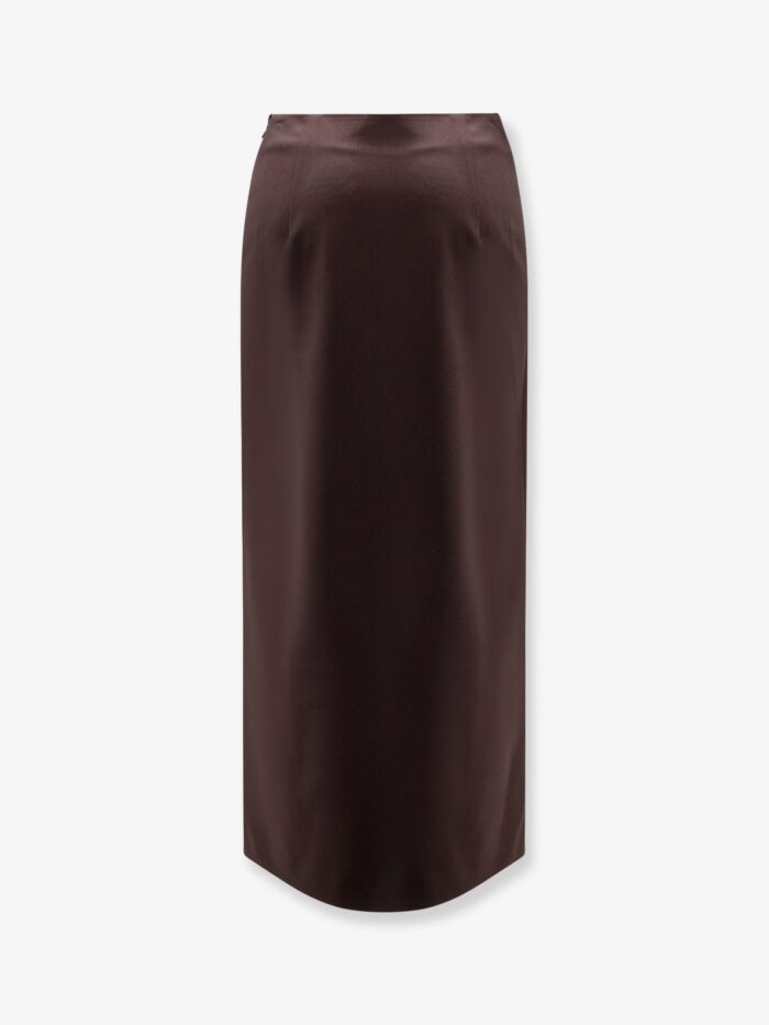 R2W Ciel Wool Blend Midi Skirt