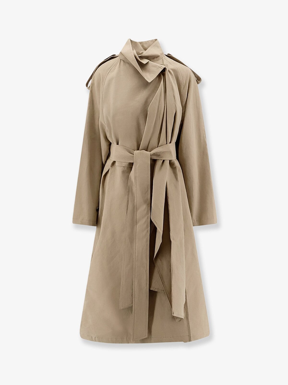 R2W Lumira Linen And Cotton Trench