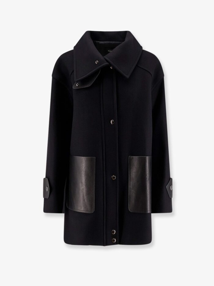 r2w reuben wool and cashmere blend coat R2W Reuben Wool And Cashmere Blend Coat