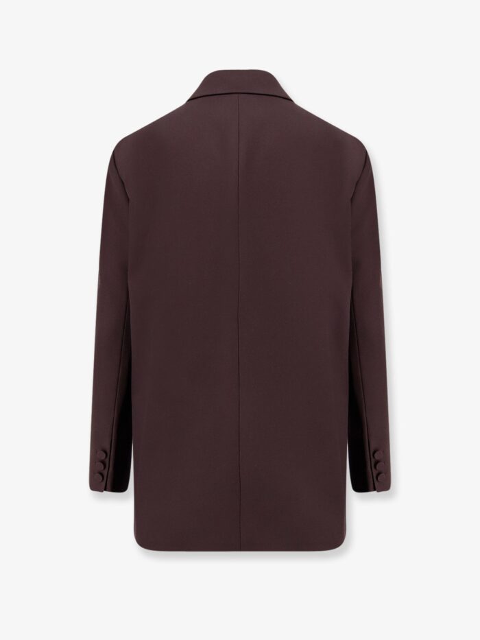 R2W Viora Wool Blend Double-breasted Blazer