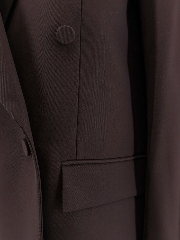 R2W Viora Wool Blend Double-breasted Blazer