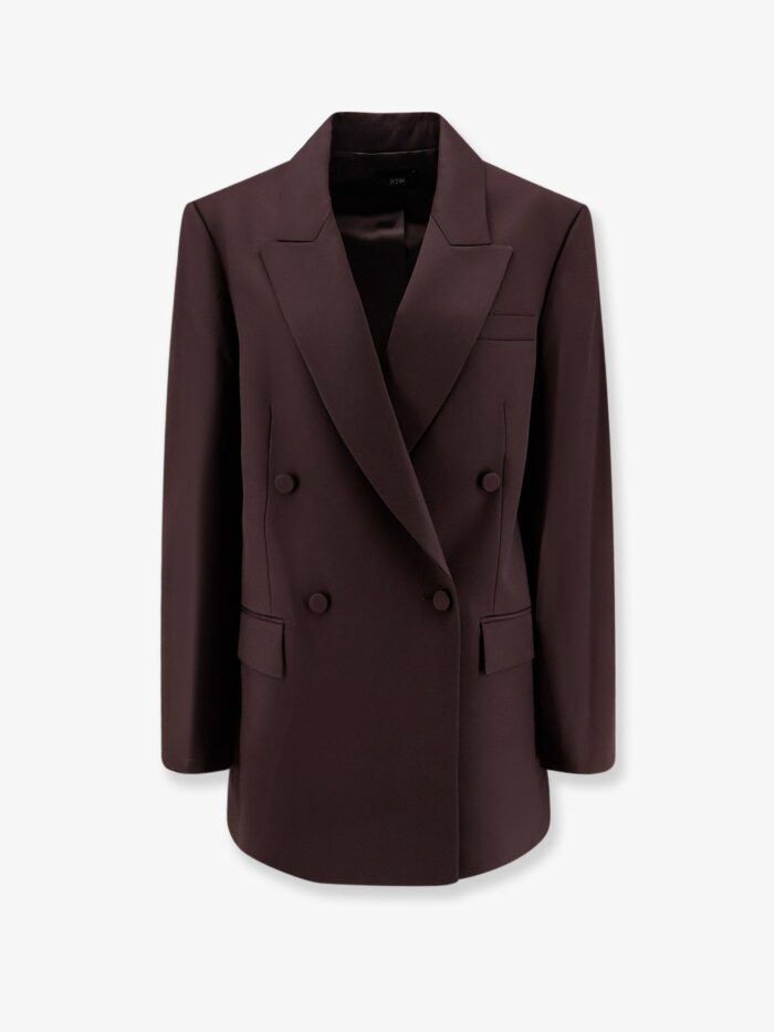 R2W Viora Wool Blend Double-breasted Blazer
