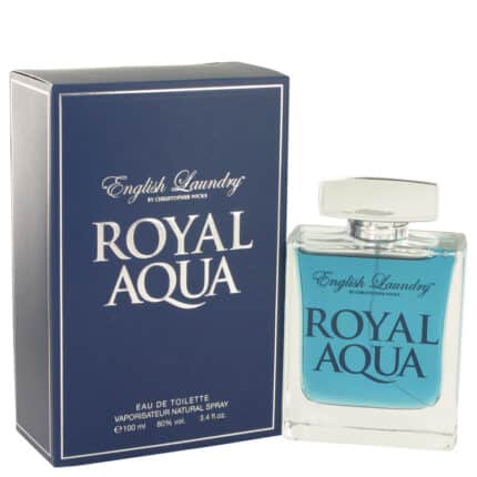 Royal Aqua By English Laundry - Eau De Toilette Spray 3.4 Oz