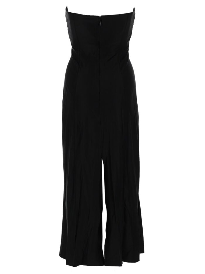 RABANNE ABITO MIDI CON BUSTIER STRUTTURATO A FORMA DI CUORE
