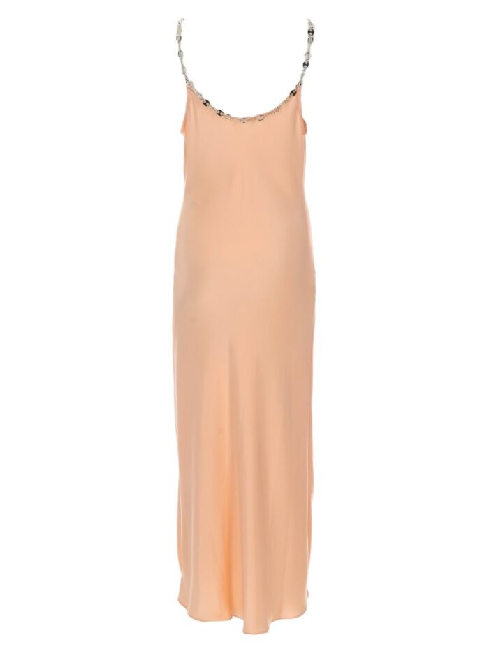 RABANNE ABITO MIDI IN RASO