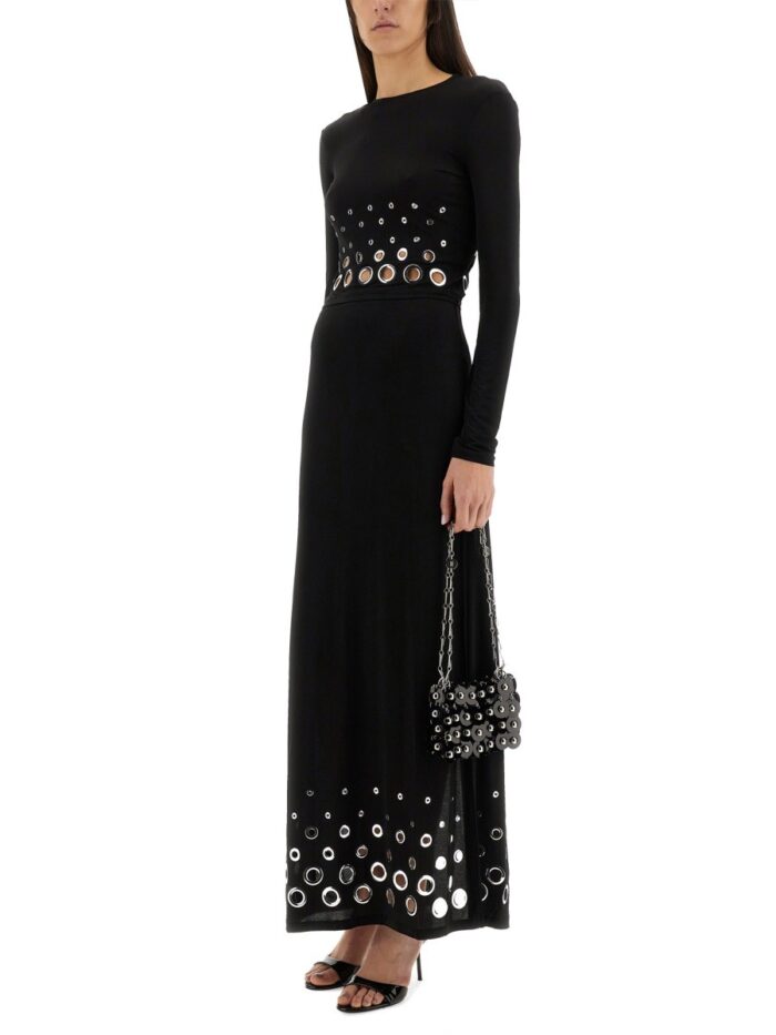 RABANNE CROP TOP WITH EYELETS