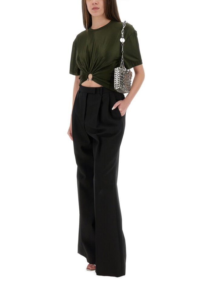 RABANNE CROPPED T-SHIRT
