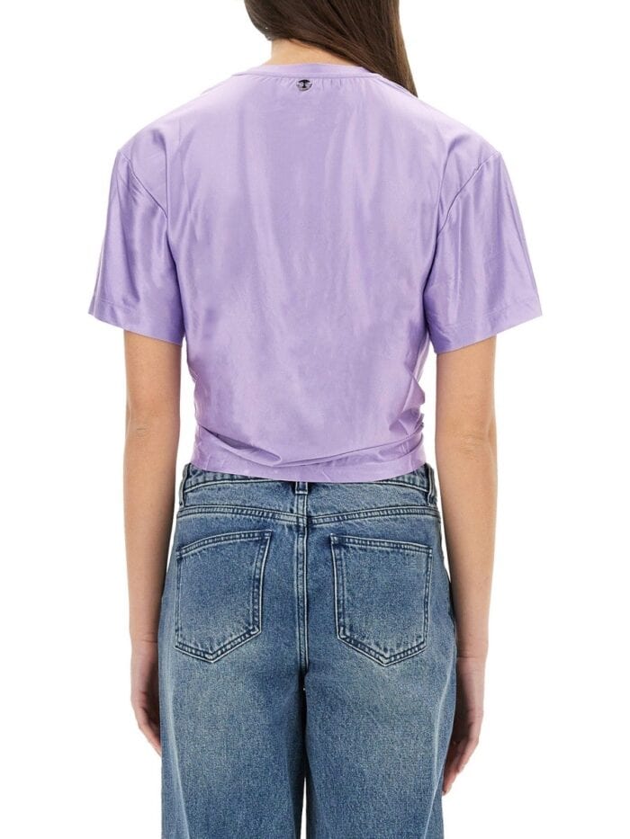RABANNE CROPPED T-SHIRT