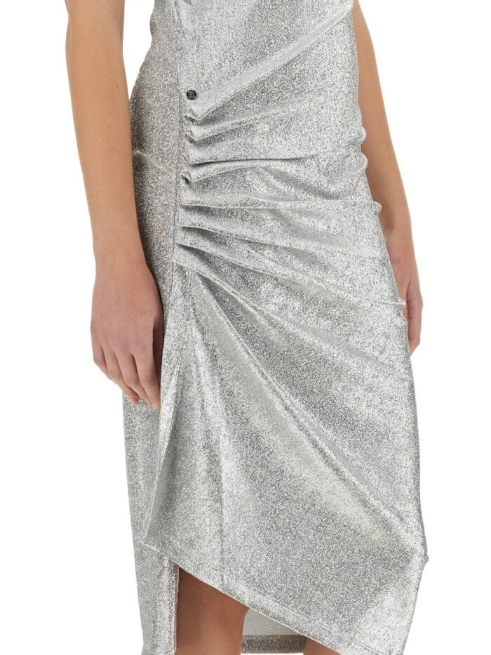 RABANNE DRESS WITH DRAPE