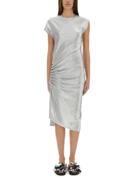 RABANNE DRESS WITH DRAPE