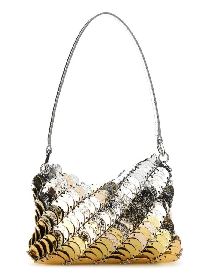 RABANNE LEATHER BAG.