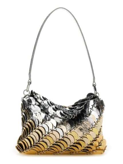 RABANNE LEATHER BAG.
