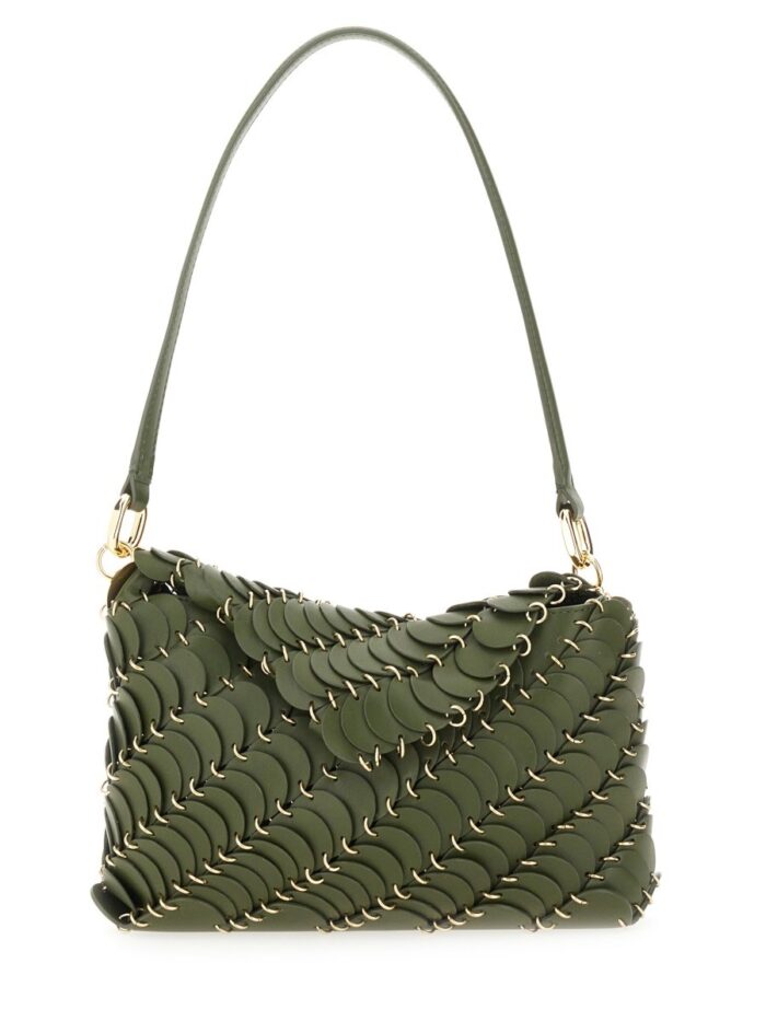 RABANNE LEATHER BAG.