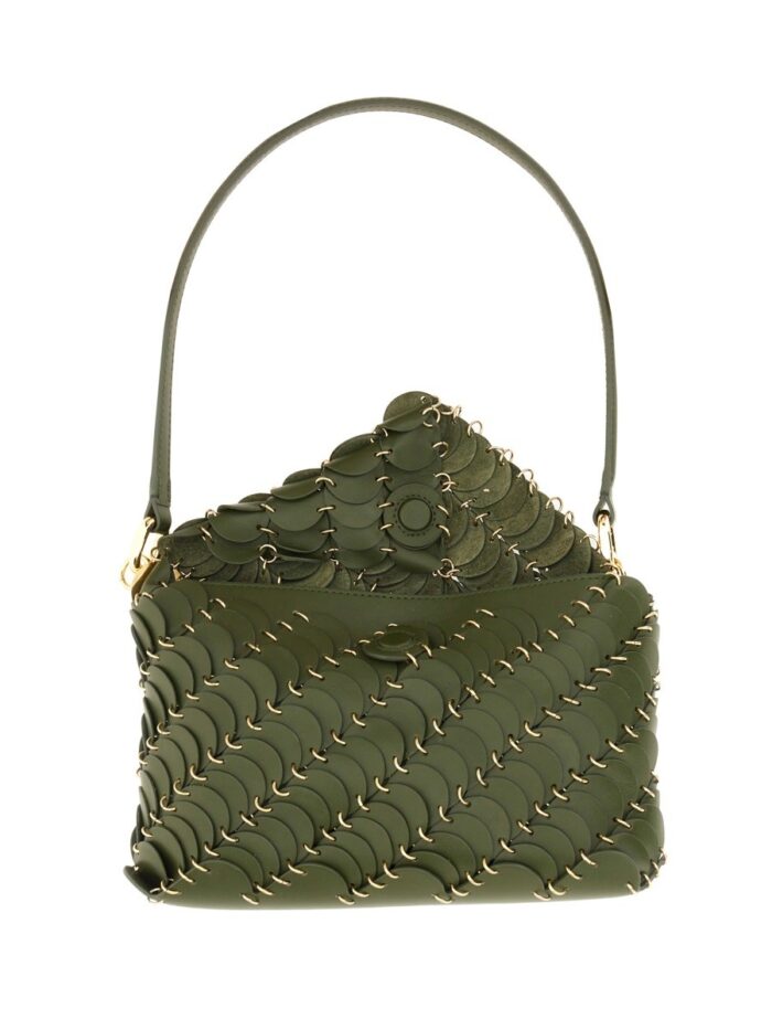 RABANNE LEATHER BAG.